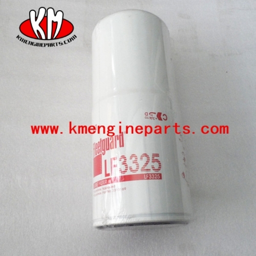 3310169 LF3325 Peças de motor do elemento de filtro de óleo lubrificante KTA50