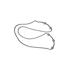 Peças do motor KTA50 Aftercooler Core Seal 3627382 para Marine